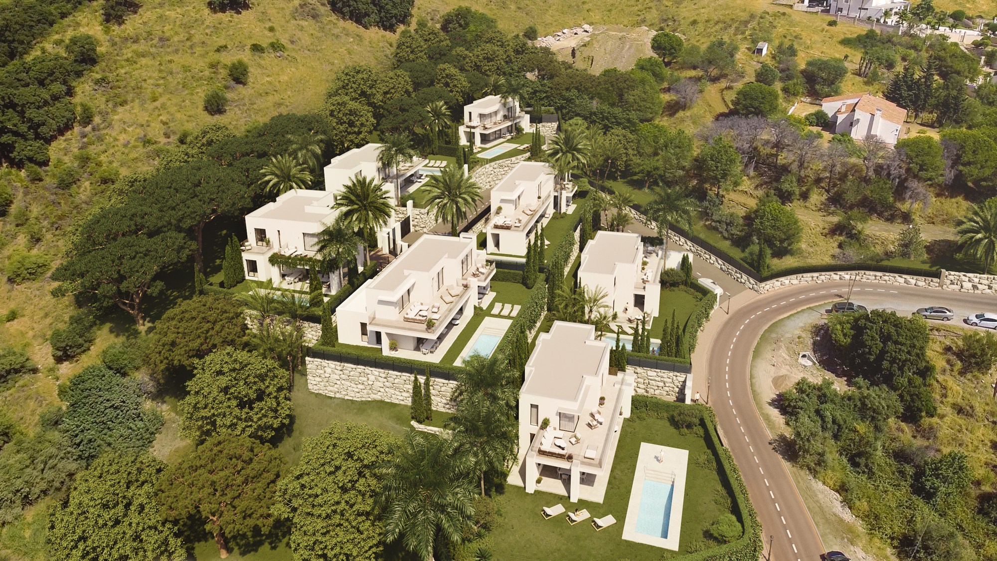 mijas hillside villas