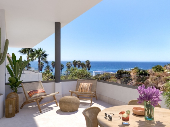Illustration of a representative furnished terrace