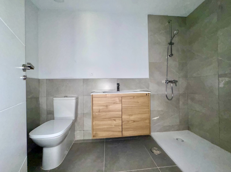 Second bathroom with shower