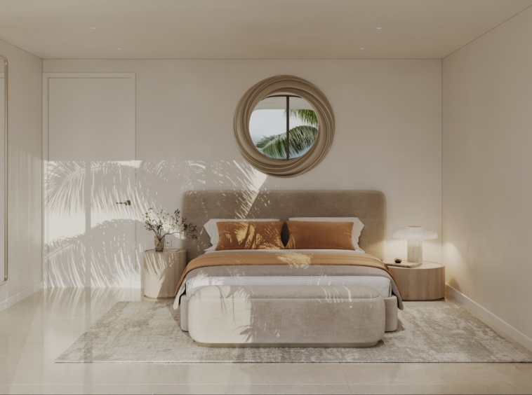 mijas villa bedroom