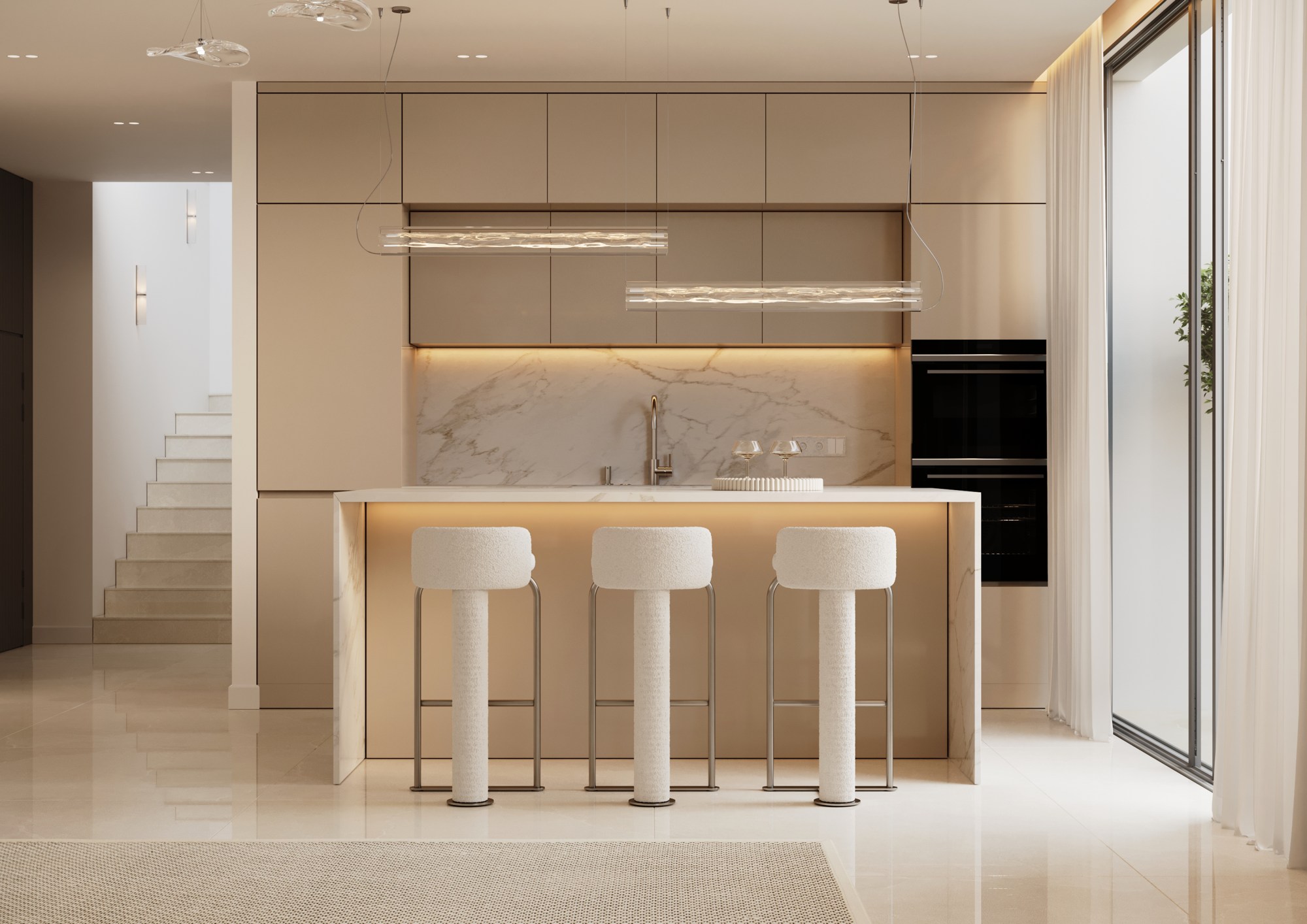 mijas villa kitchen