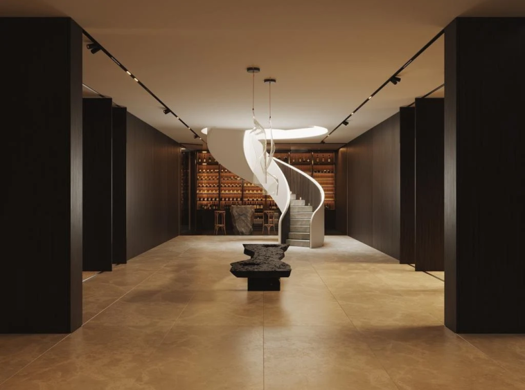 Architectural visualisation of the proposed lower-level hall