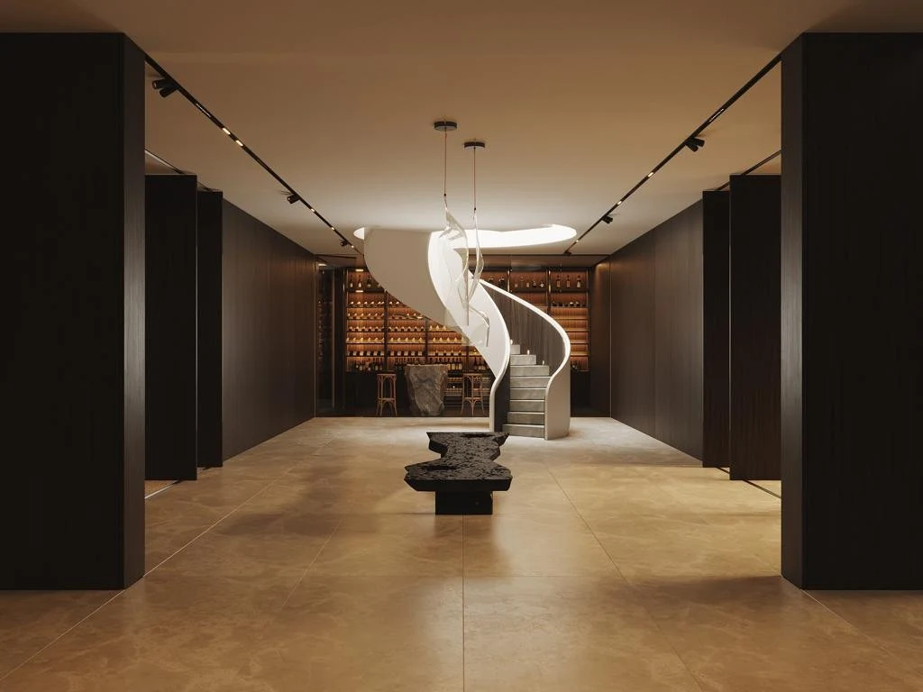 Architectural visualisation of the proposed lower-level hall