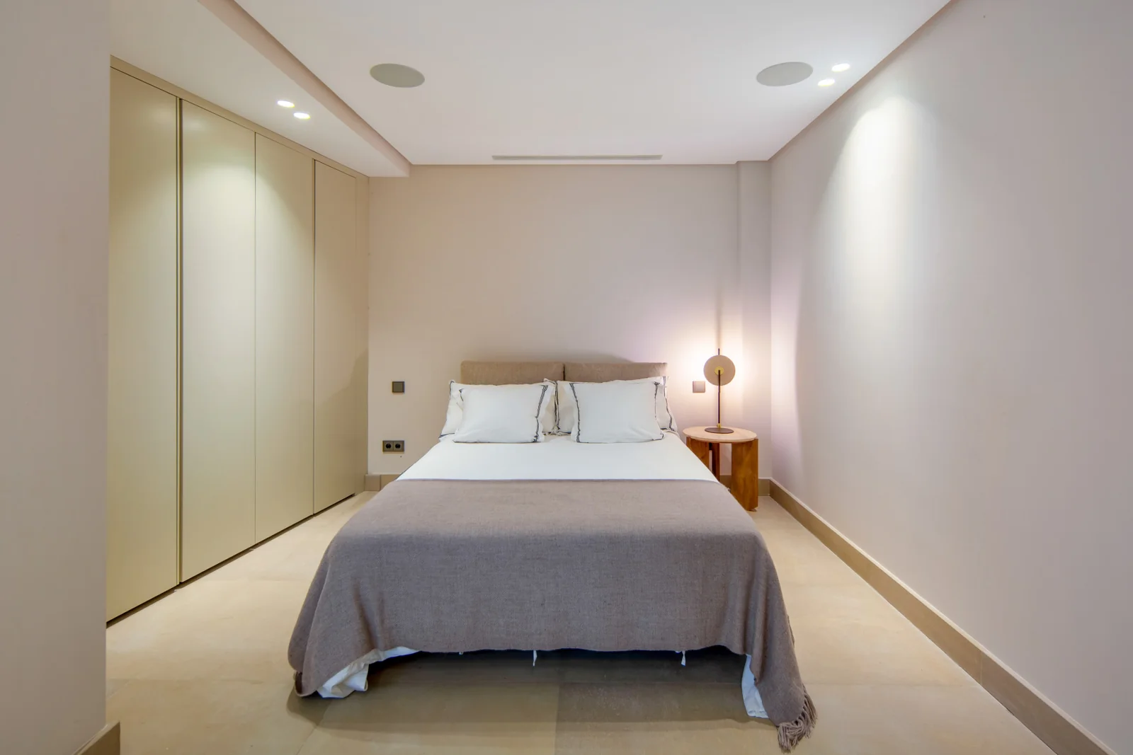 Lower-level guest bedroom
