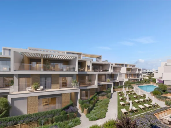 Architectural visualisation of a residential community in Nueva Andalucía