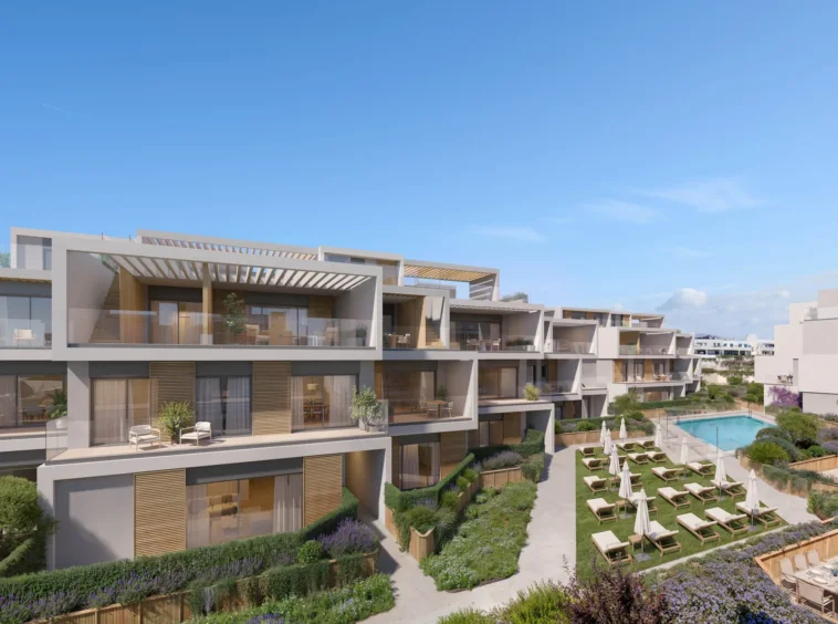 Architectural visualisation of a residential community in Nueva Andalucía