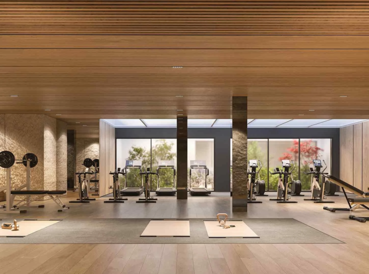 Shared residents gym