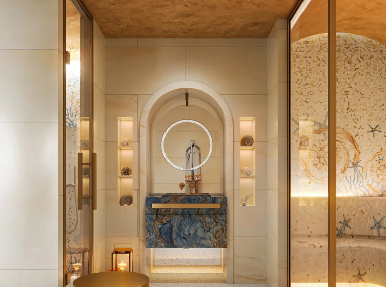Illustrative private spa