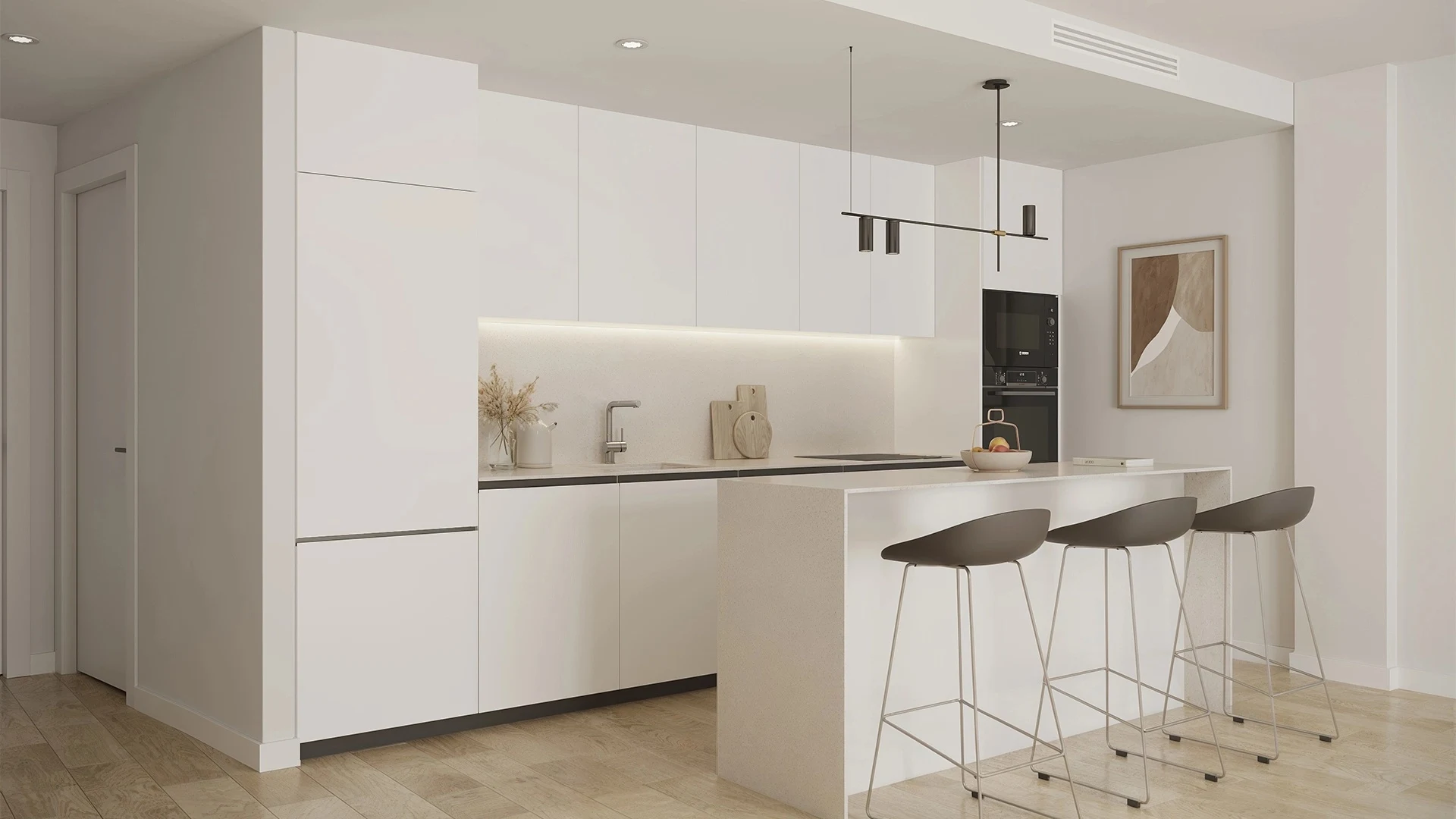 Illustrative fitted kitchen in San Pedro de Alcantara