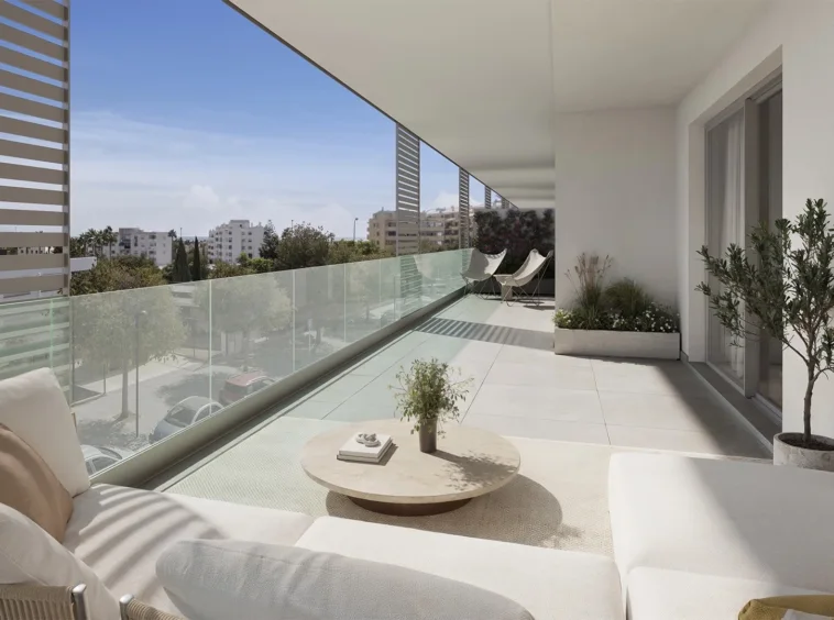 Illustrative apartment terrace in San Pedro de Alcantara