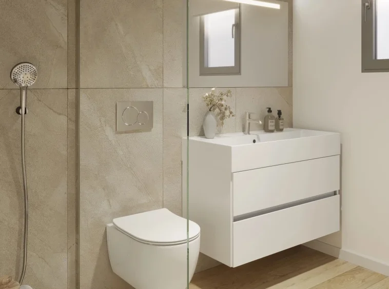 Illustrative contemporary bathroom in San Pedro de Alcantara