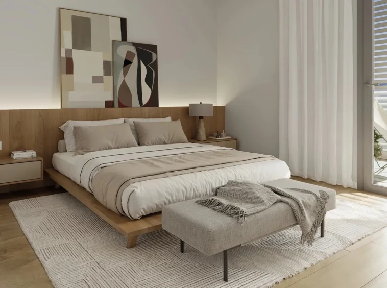Illustrative main bedroom in San Pedro de Alcantara